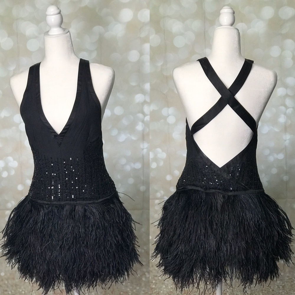 Fun flirty BEBE dress